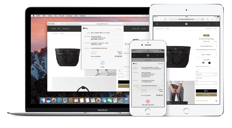 Apple Pay Apple Pay on the Web